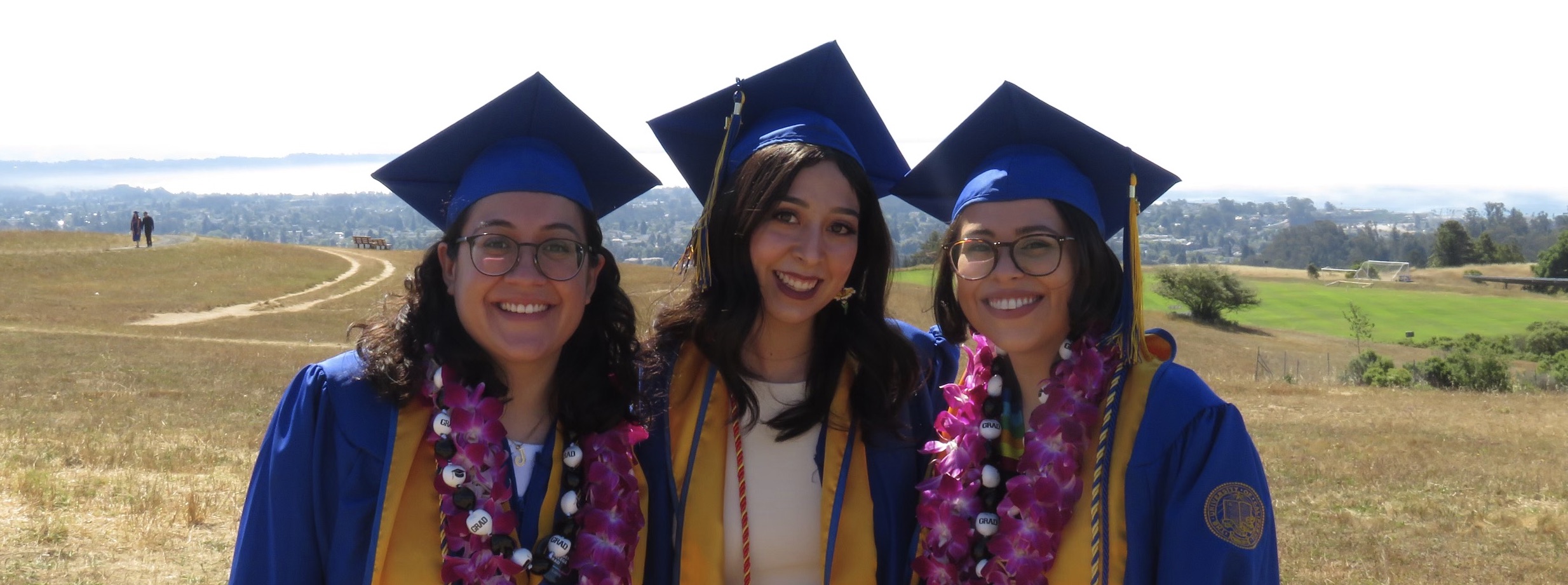 three LALS graduates